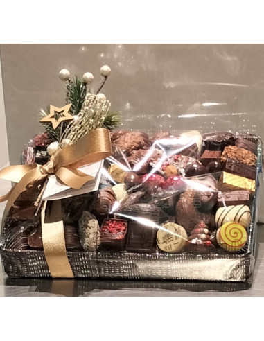 Cesta Damier  Navidad